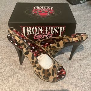NEW Iron Fist Platform Heels Size 5